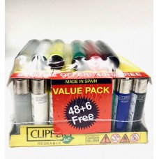 Clipper lighter - Value Pack (48+6)